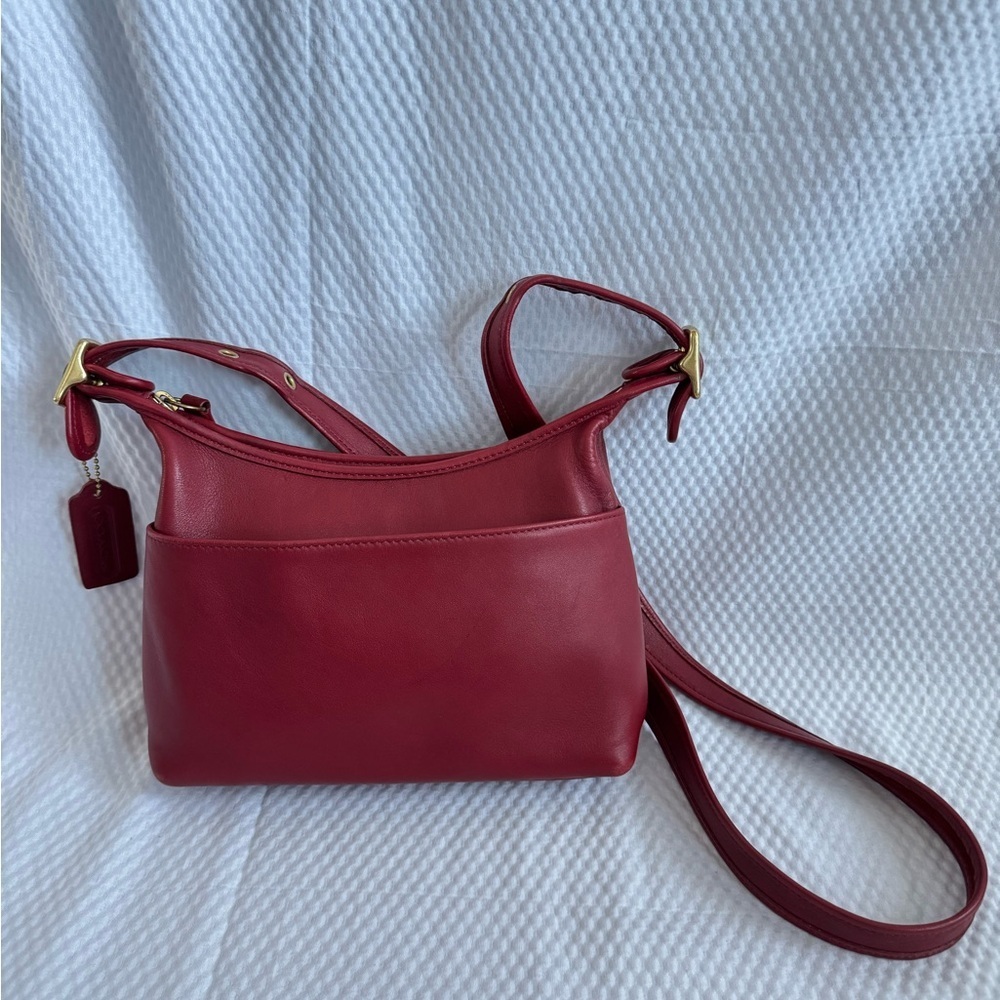 Coach Vintage Y2K Rare Legacy Small Pocket Hobo 9136 Leather Shoulder Bag - Picture 14 of 14